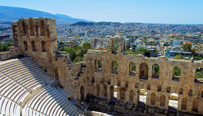 Another hot day in Athens, Greece