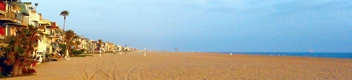 Surfside Beach, the least crowded beach in Southern California